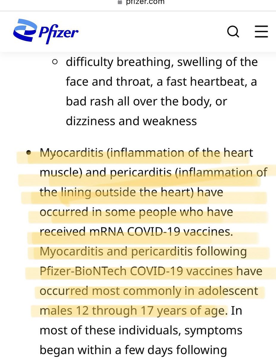 f_philippot's tweet photo. #Pfizer crache le morceau sur « le risque accru de myocardites et péricardites » avec son produit ARNm !

Communiqué de presse sur son site.

Fin septembre 2023…Ça vient si tard…

Combien de millions de gens quasiment injectés de force pour garder leur boulot ou « avoir leur Pass » n’ont jamais reçu cette info pourtant essentielle ?! La totalité !

Les coupables doivent finir leurs jours en taule, évidemment !
⤵️