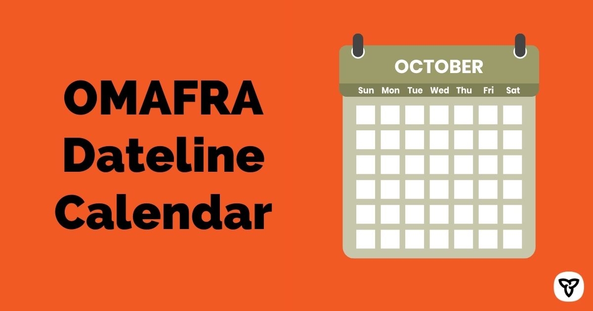 Explore events hosted by OMAFRA and fellow agriculture and food groups throughout Ontario.

These events focus on sharing valuable insights for #agriculture, #foodandbeverage, and local #economicdevelopment stakeholders.

onregionalecdev.com/omafra-datelin…

#EcDev