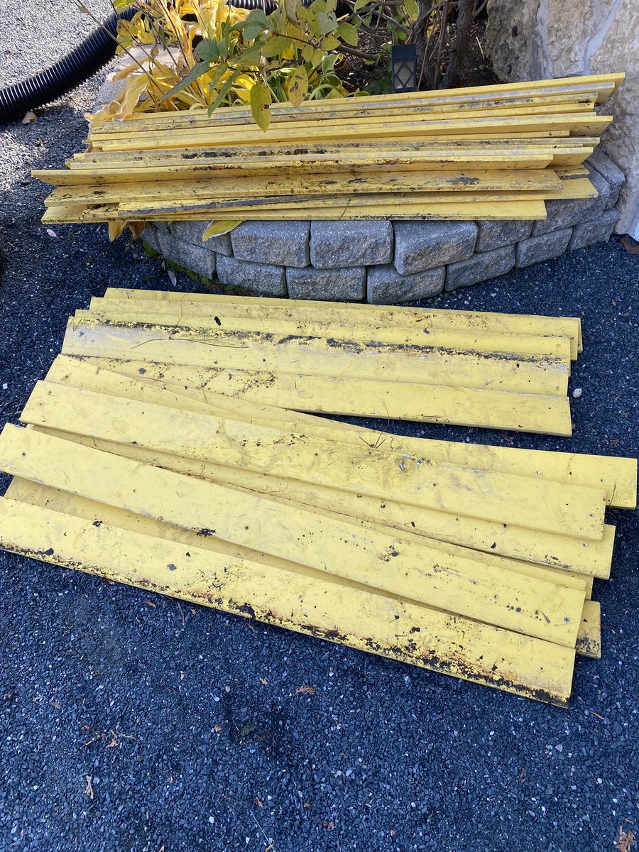 1Ilustrious's tweet photo. Well, needs a little elbow grease to clean them up, but looks like my rink design this year is gonna look a lot different then last years. #ODR #UpgradeSZN #needsnow https://t.co/iut7Uxf80D