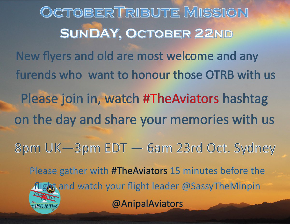 JLHerms's tweet photo. #TheAviators please join to honor & remember those that have gone #OTRB @AnipalAviators
#JB71 https://t.co/iGN6MmqhOx