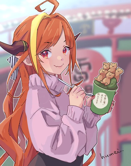 食べ歩き #みかじ絵
