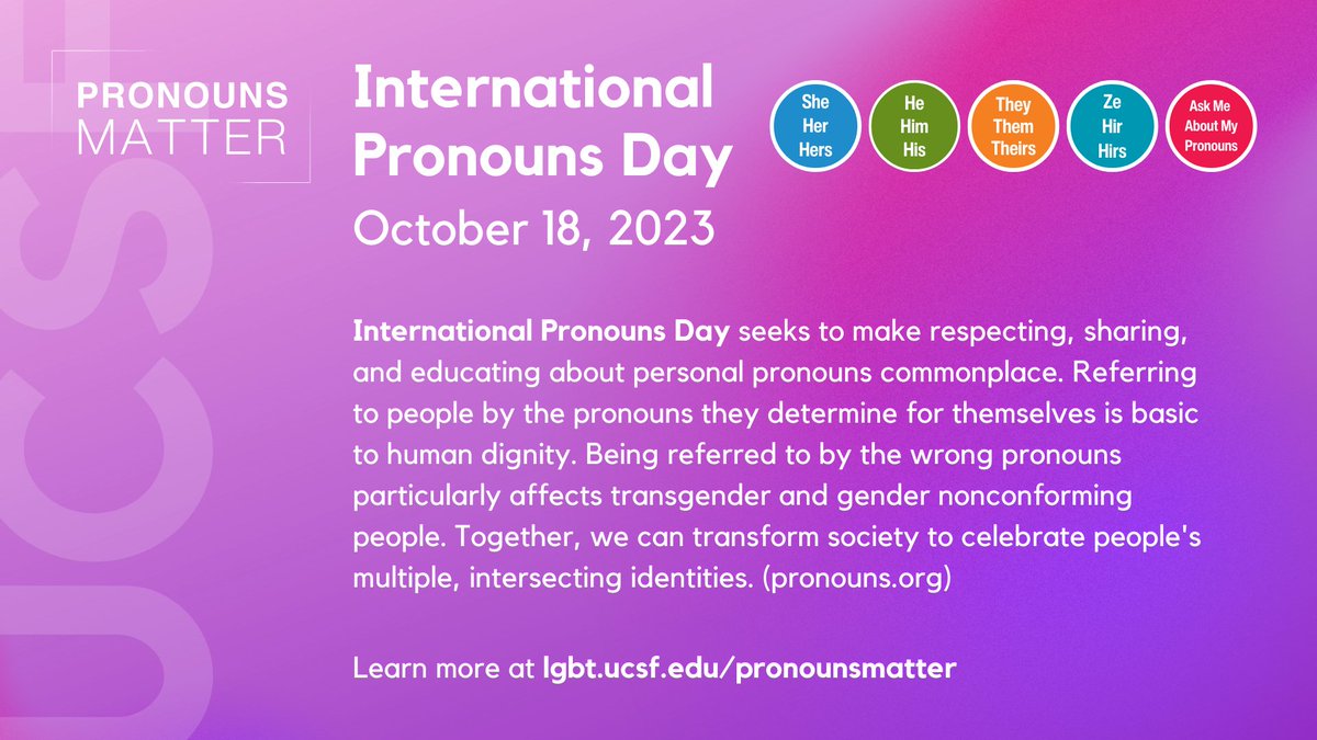 UCSF LGBTQ Resource Center tweet media