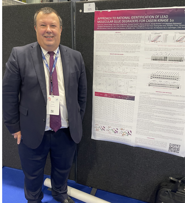 Find our Senior Director, George Buckley, PhD this week at the ELRIG UK Drug Discovery Conference! Swing by poster #121 to check out our latest poster on molecular glue degraders. 

Check out other exciting upcoming events: chempartner.com/events/

#DrugDiscovery #ProteinSciences