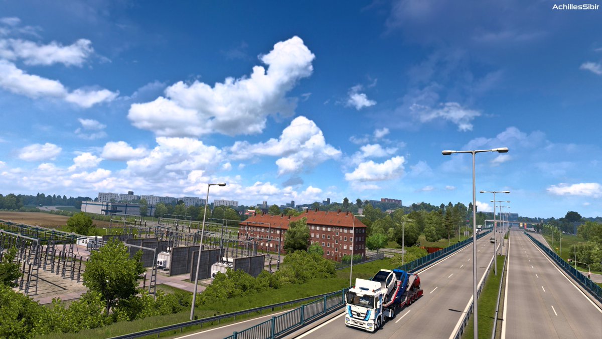 AchillesSibir's tweet photo. ETS2 1.48 Germany Rework #4
Rostock!
#ets2 #EuroTruckSimulator2 #BestCommunityEver #SCSsoftware #achillessibir #mercedestrucks  #Dotecmods #Dotec https://t.co/nfajWGRe3i