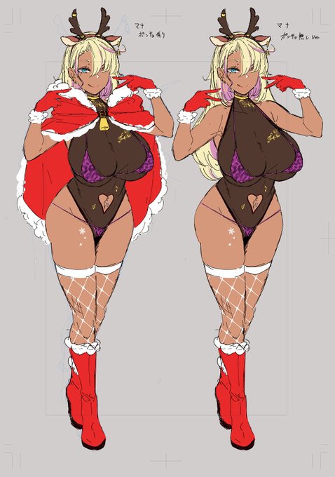 サンタコスって言うかクリスマスコス?🤔