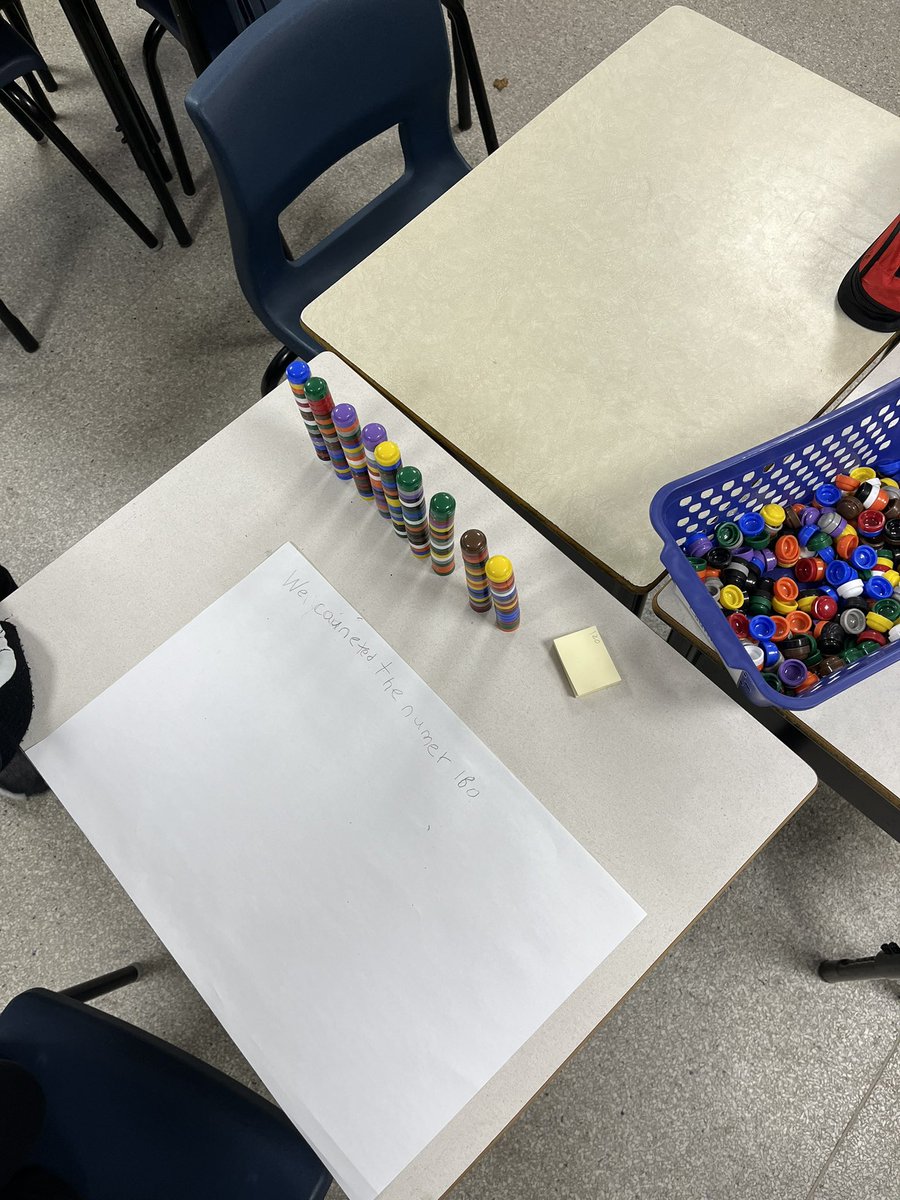 It’s amazing what happens when all you say is ‘how many?’ Ss had a blast figuring out how many pieces were in our math manipulative bins, making groups, and explaining their counting strategies! @CarletonHeights <a href="/OCDSB/">OCDSB</a>