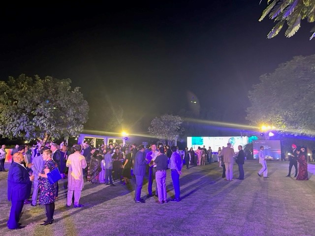 A wonderful warm Delhi evening to celebrate with our Indian partners. #UKRIIndia@15 @ukri_news @UKinIndia