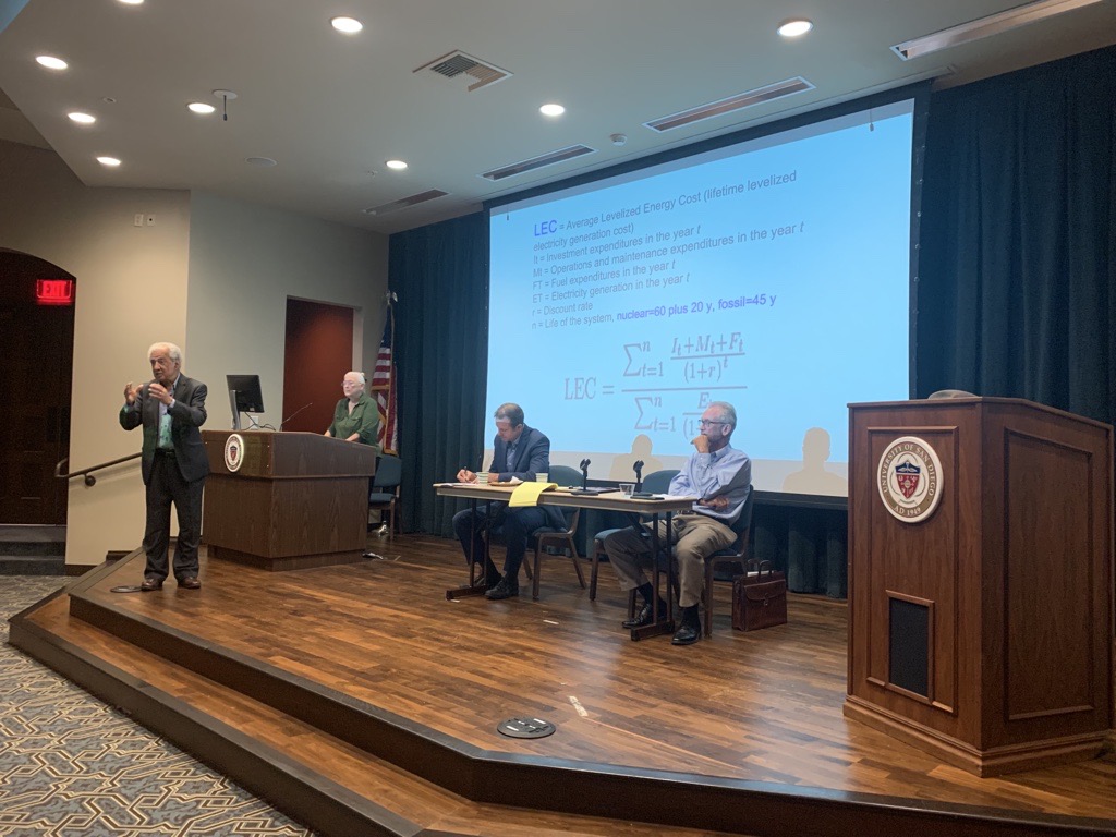 ANS_org's tweet image. At the #NuclearSciWeek film screening/panel event in San Diego on Saturday, our audience heard from Iran's first #nuclear engineer, Mehdi Sarram; @GeneralAtomics's Christian Deck; and Jerry Stephenson of @SCE_SONGS. Thank you so much to our speakers for a great discussion!