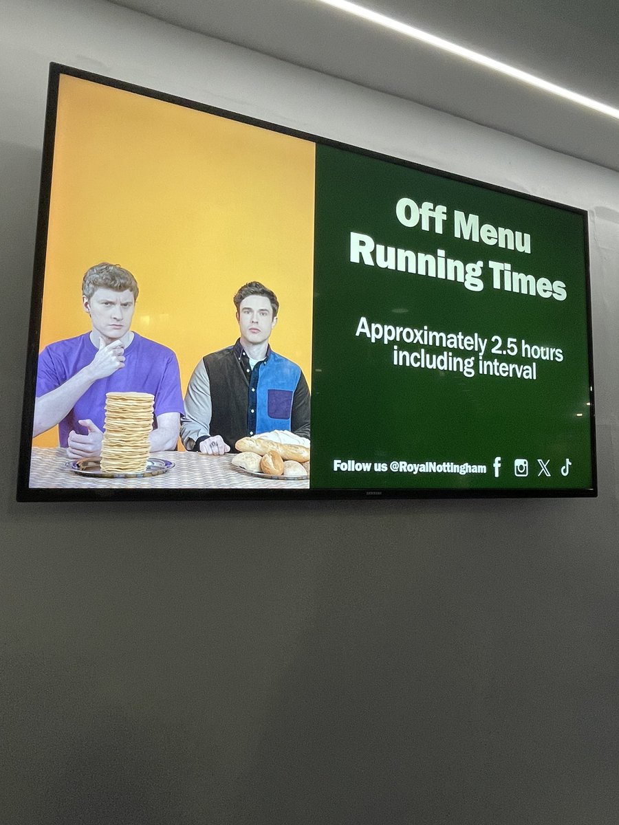 iamzavagno's tweet image. Oooo mama…

#OffMenuLive