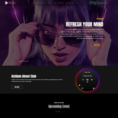 JoomLoveee's tweet image. A music theme that will meet all your needs of music lovers, TV and radio music channels, DJs, disco, YouTubers and singer stars will be on sale very soon at Templatemonster.

.
 #sppagebuilder  #Joomla4All #sppagebuilder #helixultimate #joomlatemplates #templatemonster