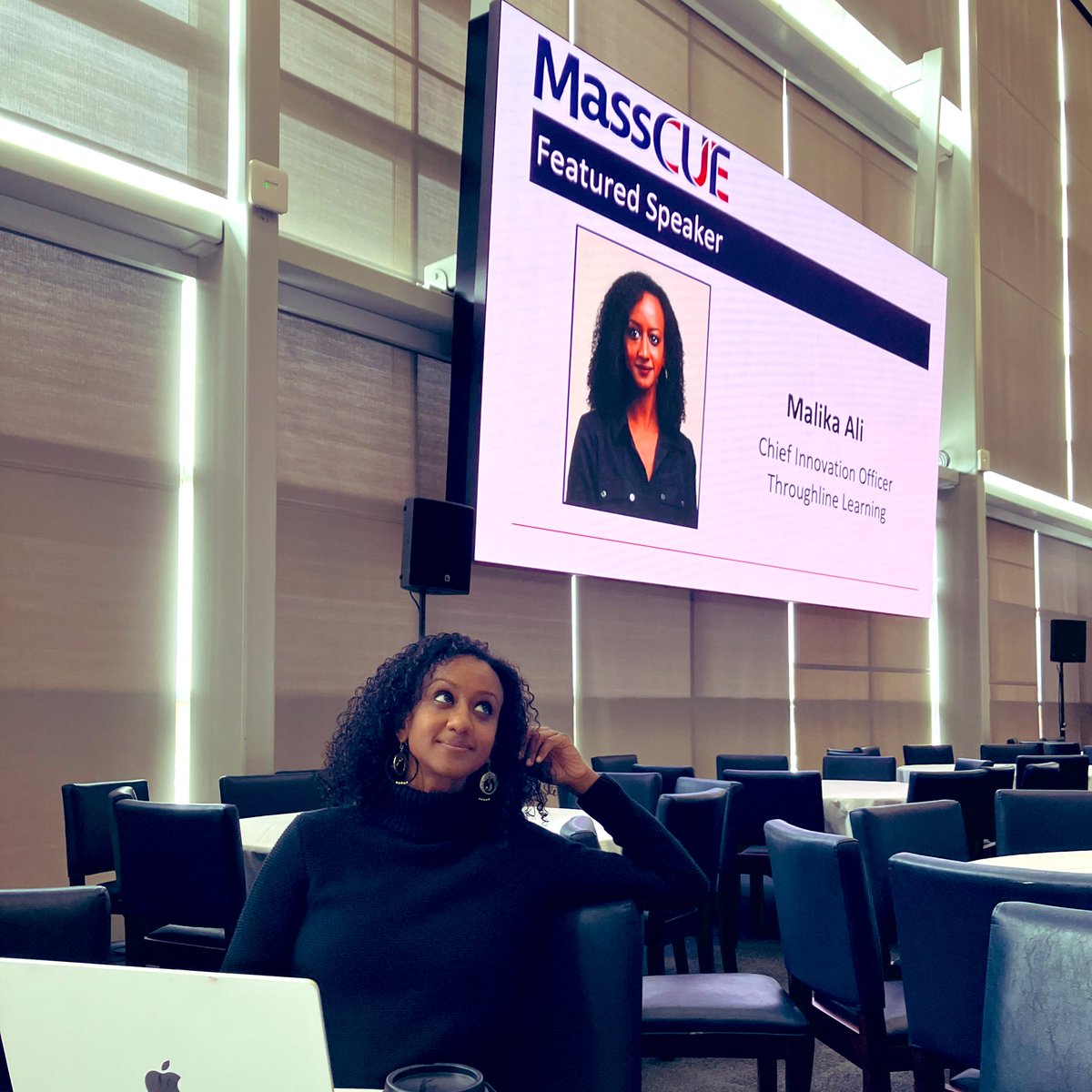 Throughline Learning (formerly Highlander Inst) (@throughlinelrng) on Twitter photo Always great to see <a href="/Malika_Ali/">Malika Ali</a> in her element! #MassCUE attendees - you have one more chance to hear her session tomorrow, 10/19 at 10:15AM in Blue Level Suite 10! Always great to see <a href="/Malika_Ali/">Malika Ali</a> in her element! #MassCUE attendees - you have one more chance to hear her session tomorrow, 10/19 at 10:15AM in Blue Level Suite 10!