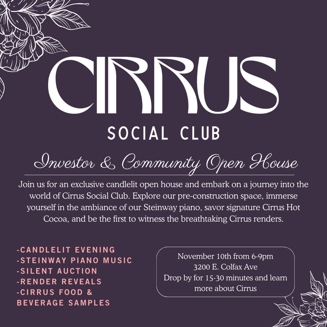 For those in Denver wanting a sneak peek at the worlds next thing in cannabis, here’s an invitation!