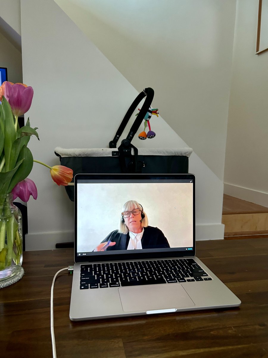 Tuning in from parental leave to watch my brilliant colleagues <a href="/NinivJones/">Nini Jones</a> and <a href="/cassejarvis/">Cassandra Jarvis</a> kick butt in the Supreme Court today