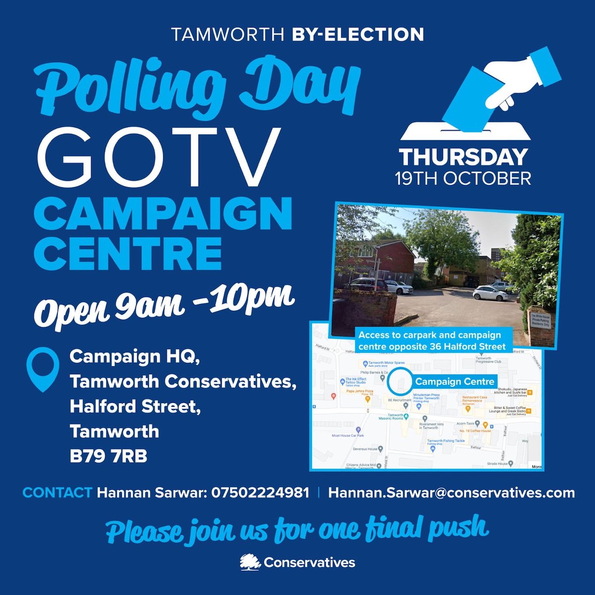 Are you able to help in either campaign and ensure we win? RSVP here: volunteer.conservatives.com/mid_beds_polli…
