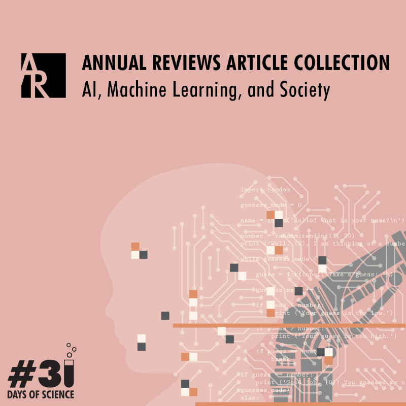 AnnualReviews's tweet photo. The rapid evolution of AI presents both opportunities and challenges to society, from the way we work, shop, and communicate.
Explore the impact of AI on modern life in this collection of articles. https://t.co/n9Dez3jDau
#31daysofscience