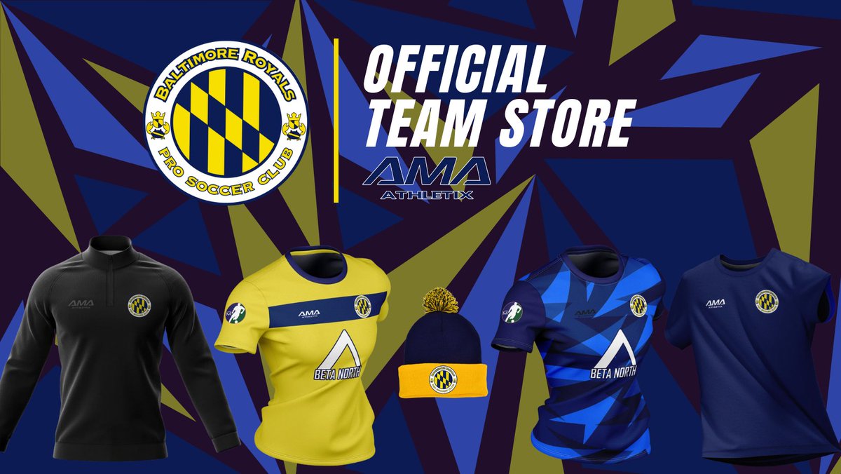 BmoreProSoc's tweet photo. New Uniforms. New Merch. Powered by AMA Athletix 🤝 https://t.co/rknD8rNXzJ https://t.co/rJf4iRlOxq