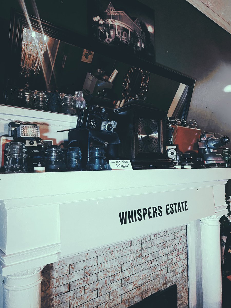 late to posting but it twas a spooky friday the 13th with frens at whispers estate. unfortunately did not float, but there’s always next time.