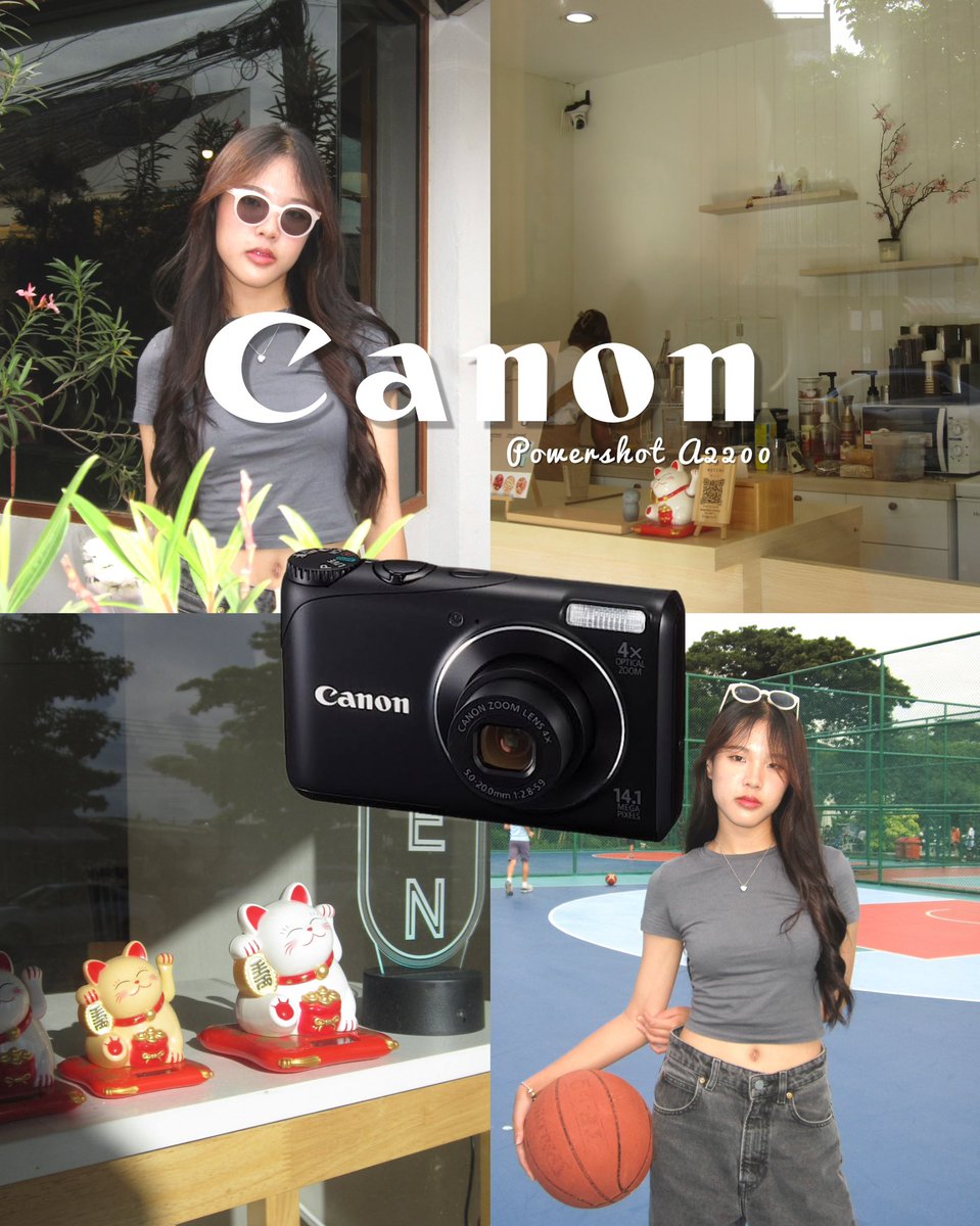 YoursPicture44's tweet photo. Canon PowerShot A2200📸✨
กล้องโทนสว่าง,ปรับได้หลากหลายโทน, ถ่ายวีดีโอได้คูลๆ20s +สาดแฟลชให้ผิวดูใสได้ทั้ง y2k และ มินิมัล,คาเฟ่
🧲4200฿,ส่งฟรี อุปกรณ์ครบ✨
♾️Line: Wilson192 
#canonixy #กล้องดิจิตอล #กล้องดิจิตอลเก่า #กล้องดิจิตอลมือสอง #กล้องฟิล์ม #lisa  #canon #lisablackpink https://t.co/eW2rElJIYt