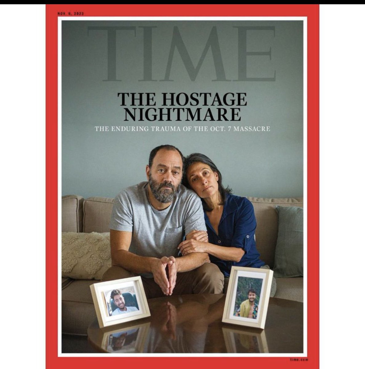 Thank you <a href="/TIME/">TIME</a>. 

Please help us make sure that the stories of each and every hostage are heard.

We are their voice. 

We need your help to bring them home.