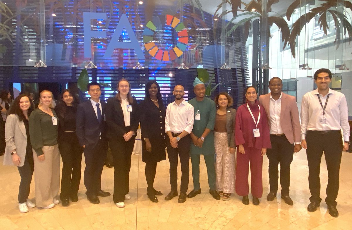 USDAScience's tweet image. USDA Chief Scientist Dr. Jacobs-Young met w/ the @FAO Young Scientists Group at the #WordFoodForum to discuss how they plan to tackle some of the world&apos;s greatest challenges through their diverse expertise in ag, food, tech, science, nutrition, econ &amp;amp; policy. #USDAScience