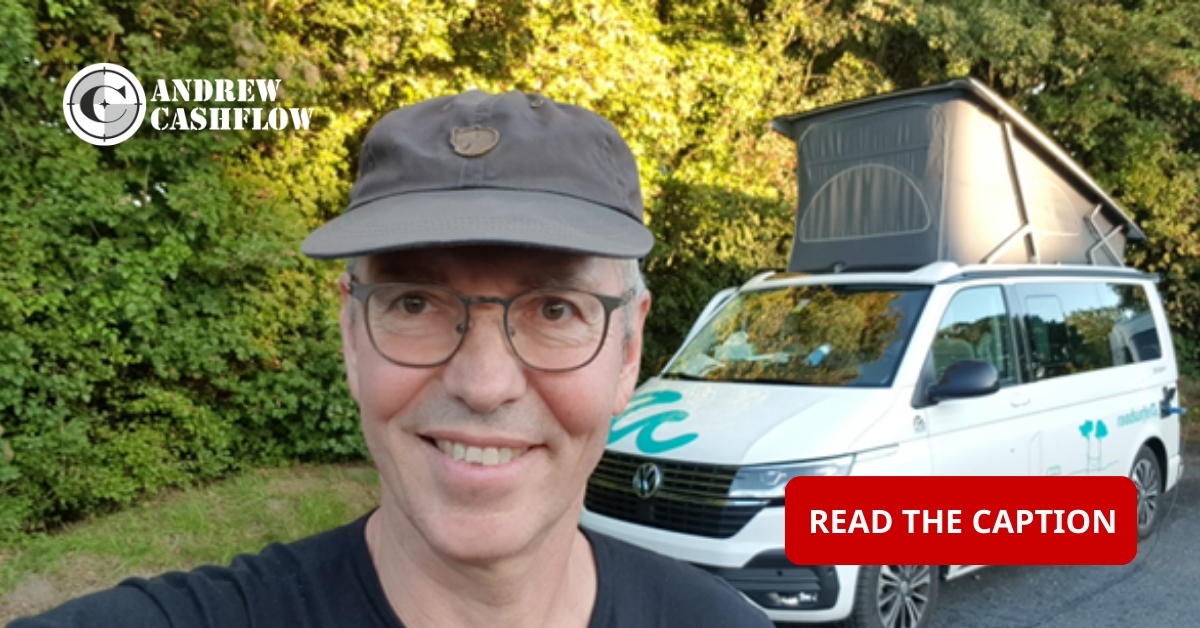 AndrewCashflow's tweet photo. Last weekend, Jolien and I went on a long weekend trip with a camper or RV, the beautiful VW California Ocean. We went to Germany and enjoyed 4 wonderful days and experienced complete freedom once again.⁠
⁠
#Investing #crypto #bitcoin #money #finances #invest #millionaire https://t.co/XC5KKIoIVA