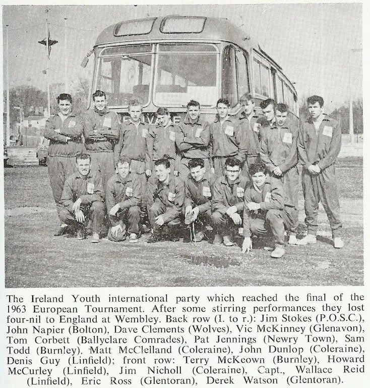 The Northern Ireland squad at the 1963 International Youth Tournament. Another photo from part one of the Pat Jennings Story that you can read here: readtheleague.com/the-big-featur…