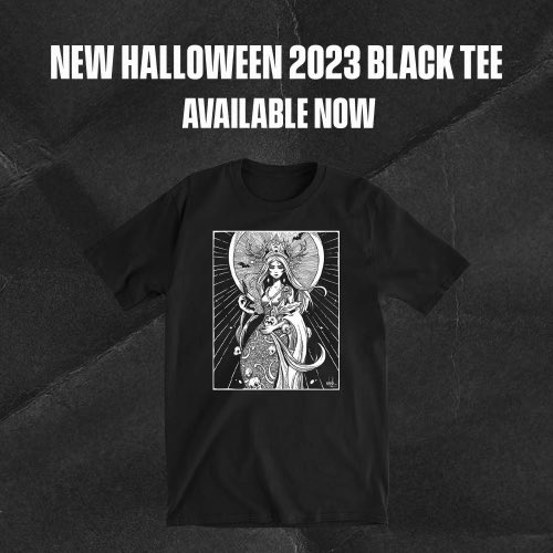 New Halloween Tee. Art by me. Get one in the MS Store till November 1st store.mikeshinoda.com/products/hallo…