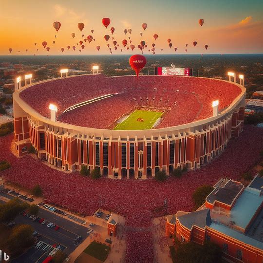 HuntrPhillips's tweet image. Asking AI to expand Gaylord Memorial Stadium to fit 1 millions fans. 

Idea from @SpurrFM