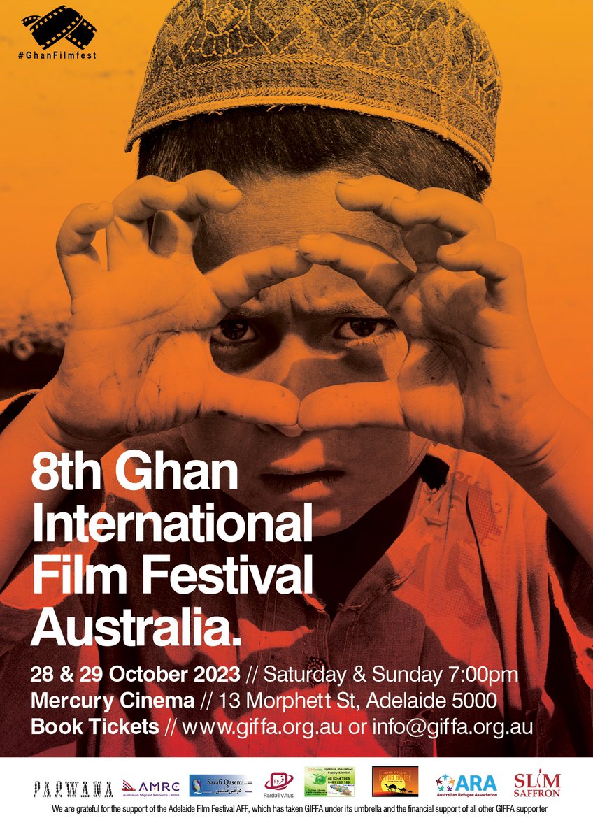 Lees then two weeks to go, Ghan (Afghan) Film Festival is ready to host yet another unforgettable films in Australia. GIFFA23 will open by film “Loughing in Afghanistan”, book your tickets from link below: 
eventbrite.com/e/712194752677