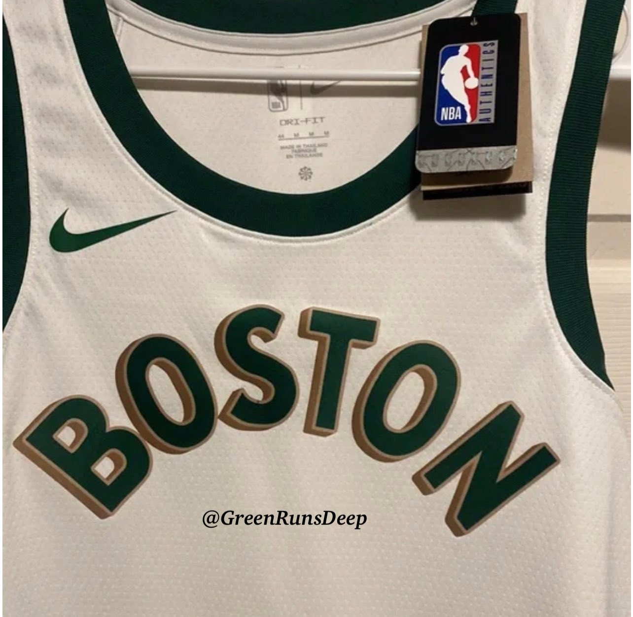 Did the Boston Celtics City Edition jerseys just leak? 