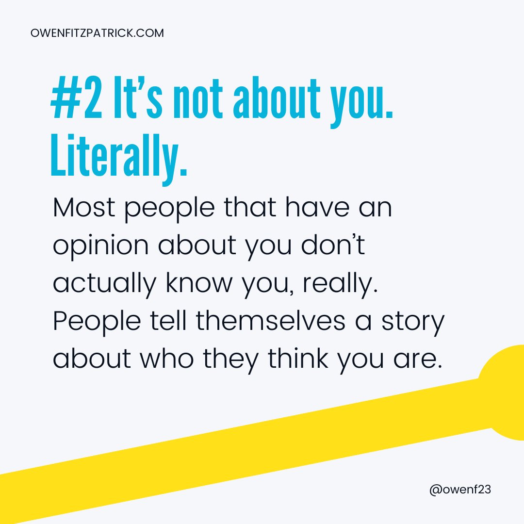 owenfitzp's tweet photo. Why do you care about what other people think? 🤔

Most importantly, how can you care less? 

In yesterday’s edition of Inner Propaganda, I answered both of these questions. 

Here are some of the key suggestions▶️

#rejection #otherpeople #innerpropaganda https://t.co/fVnMtn4p93