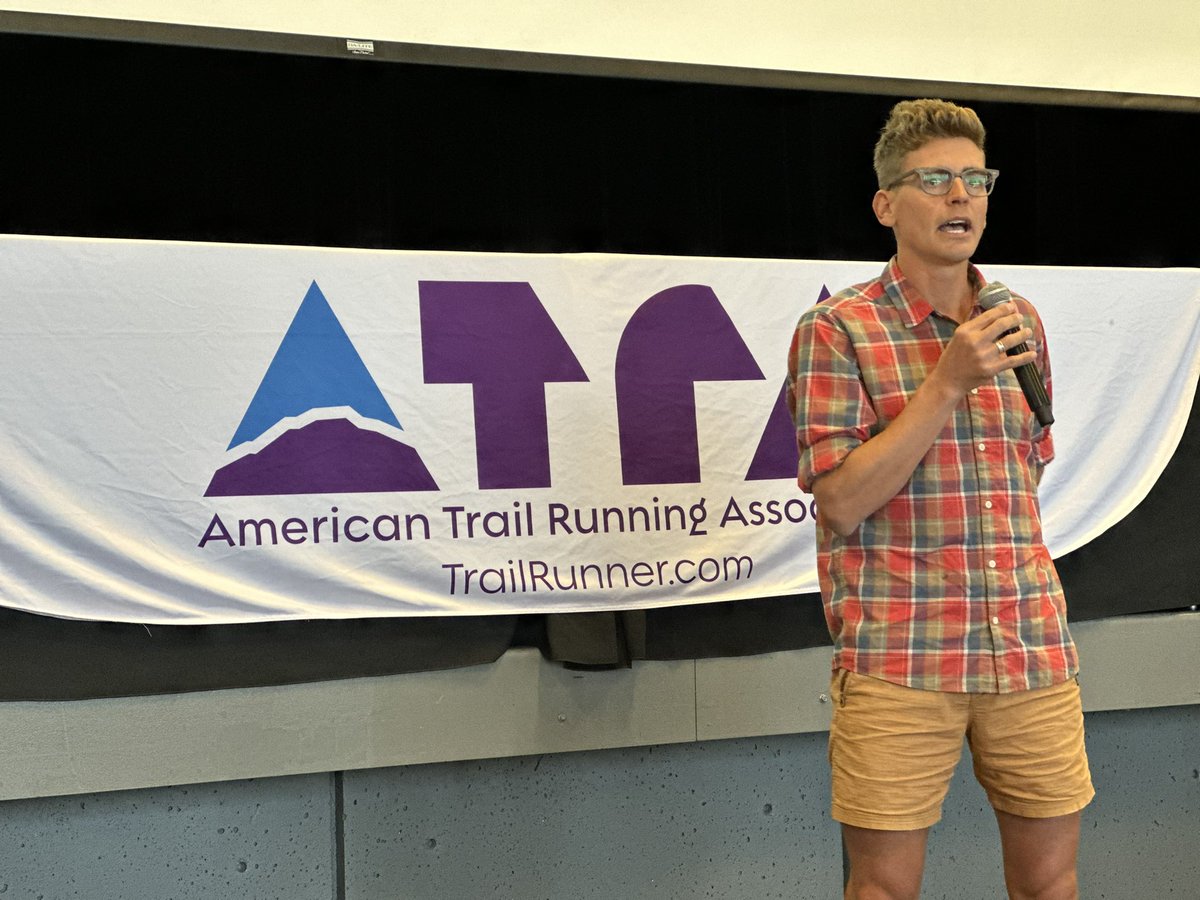 ATRAtrailrunner's tweet image. The @TrailConference keynote by @TimTollefson  #trailrunning @NanoOnTrails