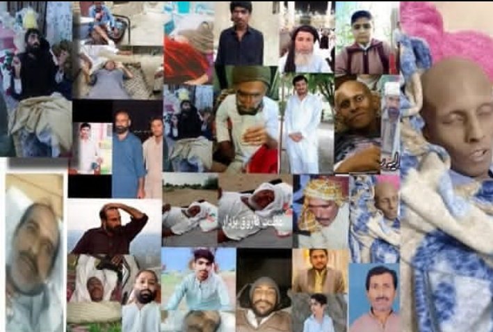 ZareenaBaloch12's tweet photo. It has been a historical fact that colonizers have always made the land of the indigenous population their laboratory, be it Chagai affected by nuclear radiation or cancer-ridden Dera Ghazi Khan.
#StopForcedEvacuation
#StopMissileTestInBalochistan https://t.co/Ek55N8KD5Z