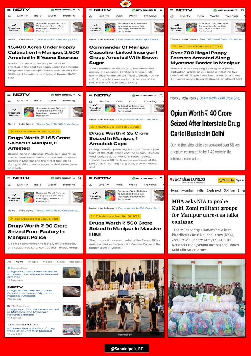 Sanaleipak_RT's tweet photo. #KukiZoNarcoTerroristsExposed

‼️𝐓𝐡𝐞 𝐚𝐧𝐧𝐮𝐚𝐥 𝐫𝐞𝐯𝐞𝐧𝐮𝐞 𝐟𝐫𝐨𝐦 𝐭𝐡𝐞 𝐝𝐫𝐮𝐠 𝐛𝐮𝐬𝐢𝐧𝐞𝐬𝐬 𝐢𝐧 𝐌𝐚𝐧𝐢𝐩𝐮𝐫 𝐢𝐬 𝐞𝐬𝐭𝐢𝐦𝐚𝐭𝐞𝐝 𝐑𝐬. 𝟓𝟎,𝟎𝟎𝟎 𝐜𝐫𝐨𝐫𝐞 𝐰𝐡𝐢𝐥𝐞 𝐭𝐡𝐞 𝐌𝐚𝐧𝐢𝐩𝐮𝐫 𝐬𝐭𝐚𝐭𝐞 𝐛𝐮𝐝𝐠𝐞𝐭 𝐢𝐬 𝐨𝐧𝐥𝐲 𝐚𝐛𝐨𝐮𝐭 𝐑𝐬. 𝟑𝟎,𝟎𝟎𝟎 𝐜𝐫𝐨𝐫𝐞‼️

♦️𝐀𝐜𝐜𝐨𝐫𝐝𝐢𝐧𝐠 𝐭𝐨 𝐔𝐧𝐢𝐭𝐞𝐝 𝐍𝐚𝐭𝐢𝐨𝐧𝐬 𝐎𝐟𝐟𝐢𝐜𝐞 𝐨𝐧 𝐃𝐫𝐮𝐠𝐬 𝐚𝐧𝐝 𝐂𝐫𝐢𝐦𝐞’𝐬 (𝐔𝐍𝐎𝐃𝐂) 𝐢𝐥𝐥𝐢𝐜𝐢𝐭 𝐜𝐫𝐨𝐩 𝐦𝐨𝐧𝐢𝐭𝐨𝐫𝐢𝐧𝐠 𝐢𝐧 𝐌𝐲𝐚𝐧𝐦𝐚𝐫, 𝐰𝐡𝐢𝐜𝐡 𝐝𝐨𝐞𝐬 𝐧𝐨𝐭 𝐜𝐨𝐯𝐞𝐫 𝐈𝐧𝐝𝐢𝐚 (𝐚𝐬 𝐏𝐨𝐩𝐩𝐲 𝐠𝐫𝐨𝐰𝐢𝐧𝐠 𝐥𝐢𝐜𝐞𝐧𝐜𝐞𝐬 𝐢𝐧 𝐭𝐡𝐞 𝐌𝐲𝐚𝐧𝐦𝐚𝐫 𝐜𝐨𝐮𝐧𝐭𝐫𝐲) 𝐨𝐛𝐬𝐞𝐫𝐯𝐞𝐝 𝐭𝐡𝐚𝐭 𝐭𝐡𝐞 𝐩𝐨𝐩𝐩𝐲 𝐩𝐥𝐚𝐧𝐭𝐚𝐭𝐢𝐨𝐧 𝐡𝐚𝐝 𝐛𝐞𝐞𝐧 𝐬𝐡𝐢𝐟𝐭𝐞𝐝 𝐭𝐨𝐰𝐚𝐫𝐝𝐬 𝐌𝐚𝐧𝐢𝐩𝐮𝐫 𝐟𝐫𝐨𝐦 𝐌𝐲𝐚𝐧𝐦𝐚𝐫 𝐚𝐬 𝐩𝐞𝐫 𝐭𝐡𝐞 𝐞𝐱𝐭𝐞𝐧𝐬𝐢𝐯𝐞 𝐬𝐚𝐭𝐞𝐥𝐥𝐢𝐭𝐞 𝐨𝐛𝐬𝐞𝐫𝐯𝐚𝐭𝐢𝐨𝐧.

🗣️ 𝐇𝐚𝐝𝐧’𝐭 𝐭𝐡𝐞 𝐔𝐍𝐎𝐃𝐂 𝐫𝐞𝐩𝐨𝐫𝐭 𝐬𝐮𝐠𝐠𝐞𝐬𝐭𝐞𝐝 𝐭𝐡𝐚𝐭 𝐰𝐢𝐭𝐡 𝐭𝐡𝐞 𝐞𝐱𝐭𝐞𝐧𝐬𝐢𝐨𝐧 𝐨𝐟 𝐩𝐨𝐩𝐩𝐲 𝐩𝐥𝐚𝐧𝐭𝐚𝐭𝐢𝐨𝐧 𝐢𝐧 𝐌𝐚𝐧𝐢𝐩𝐮𝐫, 𝐭𝐡𝐞 𝐩𝐞𝐨𝐩𝐥𝐞 𝐰𝐡𝐨 𝐚𝐬𝐬𝐨𝐜𝐢𝐚𝐭𝐞𝐝 𝐰𝐢𝐭𝐡 𝐭𝐡𝐞 𝐩𝐨𝐩𝐩𝐲 𝐩𝐥𝐚𝐧𝐭𝐚𝐭𝐢𝐨𝐧 𝐢𝐧 𝐌𝐲𝐚𝐧𝐦𝐚𝐫 𝐡𝐚𝐝 𝐞𝐧𝐭𝐞𝐫𝐞𝐝 𝐢𝐧𝐭𝐨 𝐌𝐚𝐧𝐢𝐩𝐮𝐫 𝐢𝐥𝐥𝐞𝐠𝐚𝐥𝐥𝐲 𝐬𝐢𝐧𝐜𝐞 𝐭𝐡𝐞 𝐊𝐮𝐤𝐢-𝐙𝐨, 𝐚𝐧 𝐢𝐦𝐦𝐢𝐠𝐫𝐚𝐧𝐭 𝐜𝐨𝐦𝐦𝐮𝐧𝐢𝐭𝐲 𝐡𝐚𝐝 𝐚 𝐜𝐥𝐨𝐬𝐞 𝐭𝐢𝐞𝐬 𝐰𝐢𝐭𝐡 𝐭𝐡𝐞𝐬𝐞 𝐩𝐞𝐨𝐩𝐥𝐞? 

🗣️ 𝑯𝒐𝒘 𝒄𝒂𝒏 𝒂 𝒑𝒐𝒑𝒑𝒚 𝒑𝒍𝒂𝒏𝒕𝒂𝒕𝒊𝒐𝒏 𝒃𝒆 𝒅𝒐𝒏𝒆 𝒊𝒏 𝒕𝒉𝒆 𝒉𝒊𝒍𝒍𝒚 𝒂𝒓𝒆𝒂𝒔 𝒐𝒇 𝑴𝒂𝒏𝒊𝒑𝒖𝒓 𝒘𝒊𝒕𝒉𝒐𝒖𝒕 𝒕𝒉𝒆 𝒔𝒖𝒑𝒑𝒐𝒓𝒕 𝒐𝒇 𝑲𝒖𝒌𝒊-𝒁𝒐 𝑵𝒂𝒓𝒄𝒐 𝑻𝒆𝒓𝒓𝒐𝒓𝒊𝒔𝒕𝒔 𝒂𝒏𝒅 𝒕𝒉𝒆 𝒑𝒆𝒐𝒑𝒍𝒆 𝒘𝒉𝒐 𝒉𝒂𝒗𝒆 𝒂 𝒔𝒖𝒃𝒋𝒆𝒄𝒕 𝒌𝒏𝒐𝒘𝒍𝒆𝒅𝒈𝒆 𝒐𝒏 𝒕𝒉𝒊𝒔 𝒇𝒊𝒆𝒍𝒅? 𝑨𝒑𝒑𝒂𝒓𝒆𝒏𝒕𝒍𝒚, 𝒂𝒏 𝒊𝒍𝒍𝒆𝒈𝒂𝒍 𝒊𝒎𝒎𝒊𝒈𝒓𝒂𝒏𝒕𝒔 𝒘𝒆𝒓𝒆 𝒄𝒐𝒍𝒍𝒂𝒃𝒐𝒓𝒂𝒕𝒆𝒅 𝒘𝒊𝒕𝒉 𝒕𝒉𝒆 𝑲𝒖𝒌𝒊-𝒁𝒐 𝑵𝒂𝒓𝒄𝒐 𝑻𝒆𝒓𝒓𝒐𝒓𝒊𝒔𝒕𝒔 𝒔𝒊𝒏𝒄𝒆 𝒕𝒉𝒆𝒚 𝒂𝒓𝒆 𝒆𝒙𝒑𝒆𝒓𝒕 𝒊𝒏 𝒕𝒉𝒊𝒔 𝒇𝒊𝒆𝒍𝒅.

♦️ 𝑺𝒐, 𝒕𝒉𝒆𝒓𝒆𝒇𝒐𝒓𝒆, 𝒕𝒉𝒆 𝒃𝒂𝒄𝒌𝒃𝒐𝒏𝒆 𝒐𝒇 𝒕𝒉𝒆 𝑲𝒖𝒌𝒊-𝒁𝒐 𝑵𝒂𝒓𝒄𝒐 𝑻𝒆𝒓𝒓𝒐𝒓𝒊𝒔𝒕𝒔 𝒂𝒏𝒅 𝒊𝒕𝒔 𝒕𝒆𝒓𝒓𝒐𝒓𝒊𝒔𝒎 𝒂𝒈𝒂𝒊𝒏𝒔𝒕 𝑴𝒂𝒏𝒊𝒑𝒖𝒓 𝒊𝒔 𝒕𝒉𝒆 𝒅𝒓𝒖𝒈 𝒆𝒄𝒐𝒏𝒐𝒎𝒚‼️

🗣️We appeal the state @NBirenSingh and central government @AmitShah @rajnathsingh @PMOIndia to take up the swift action against the poppy plantation and destroy the poppy farm in Manipur. There has been a recommendation from @DefenceMinIndia to use IAF @IAF_MCC to destroy poppy plantation.

@UN @UNODC @AmitShah @AmitShahOffice @PMOIndia @DefenceMinIndia @rajnathsingh @NBirenSingh @manipur_cmo @HMOIndia 

#ManipurAgainstNarcoTerrorism 
#DownWithNarcoTerrorism 
#AbrogateSoO 
#DismantleBufferZone 
#NRCinManipur 
#KukiZoNarcoTerrorism 
#KukiZoMurderers 
#ManipurFightsBack