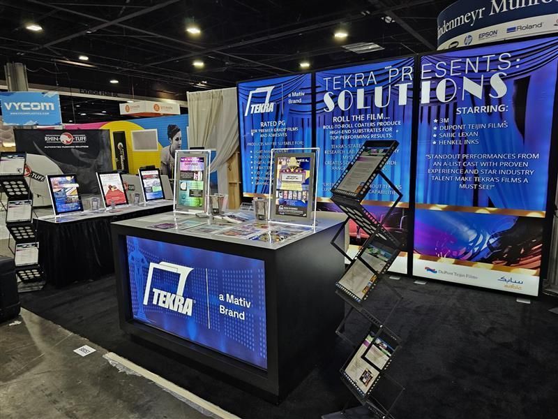 mativglobal's tweet photo. Film. Paper. Your favorite garment. We can print on (almost) anything.  

We are proud to showcase the printing capabilities of our Tekra, Coldenhove, and Neenah Paper brands at #PRINTINGUnitedExpo this week.  

Learn more about our capabilities: https://t.co/U8sAuZZqYX https://t.co/IXpeklzbvL