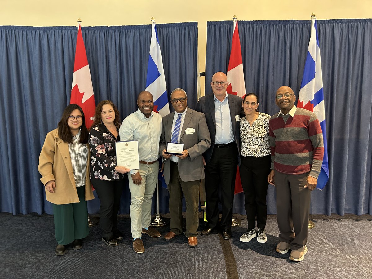 goodshepherd_to's tweet photo. Thank you Councillor #ChrisMoise for recognizing the efforts that @goodshepherd_to makes to support the #Homeless. We're honoured to receive the #CommunityBuilderAward
#HelpTheHomeless https://t.co/RGk0A8PEdY