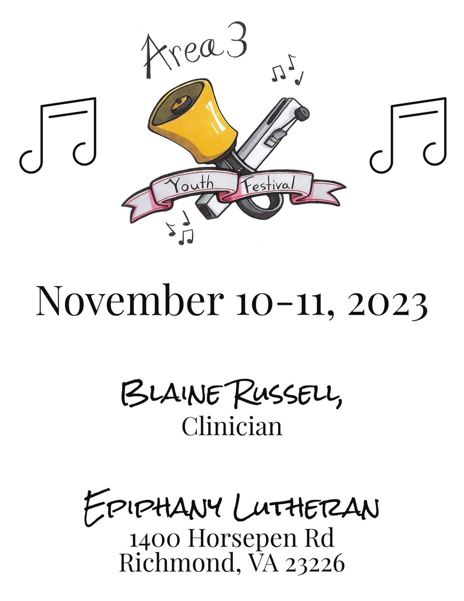 Area3Handbells's tweet photo. Friday is the last day to register for our 2023 Youth Festival!!  Have you registered?  Come join us in Richmond and have a great time ringing under the direction of Blaine Russell!!  For registration information and details, visit...
https://t.co/k2fPJUHbuo
#HMAArea3 https://t.co/1mZm2n4YwO