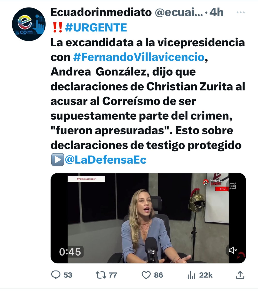 SomosSemillaEc's tweet photo. Y lo dice luego de elecciones ? https://t.co/xJsx1dYw8n