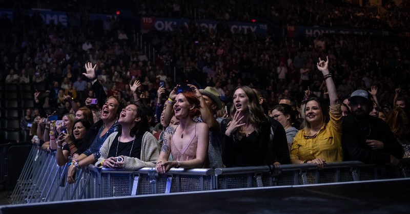 OKCBigLeague's tweet photo. A new arena is not just about basketball. Our current arena limits the amount and type of events we can host. More elite concerts, events, championship sports and a greater economic impact and quality of life? YES Dec. 12!
