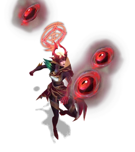 The ruby chroma kinda got murdered I'm afraid...Don't get the green parts on it  and I still wish for more darker colors/darker blue on her base outfit but this skin got so much better after the changes already and gave me the taste of a true Coven at least. 