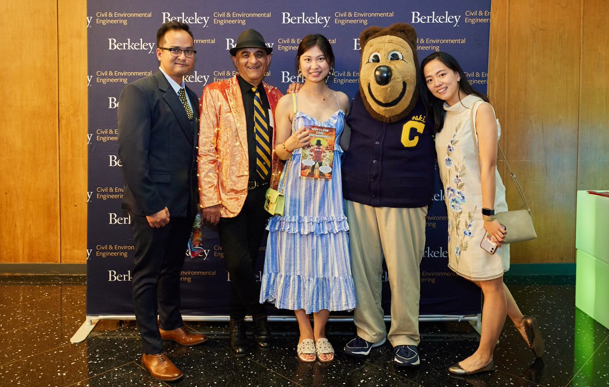 BerkeleyCee's tweet photo. Reflecting on the elegance and excitement of the CEE Welcome Gala! ๐โจ A heartfelt thank you to all our guests, including our gracious host, Ashraf Habibullah, CEO of @CSiAmericaSoft, for making the evening possible.
@Cal_Engineer
#CEEWelcomeGala #OskitheBear #CSIHosts https://t.co/3QEuCCzXuc