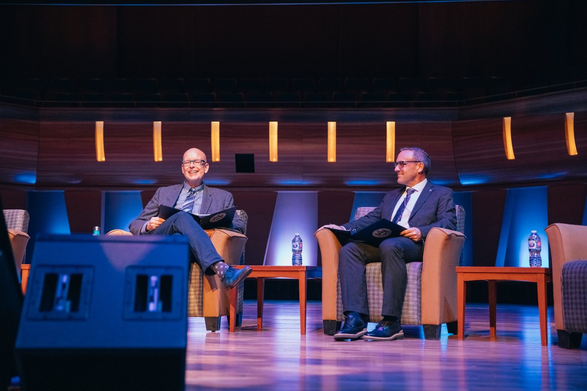 Last week, I hosted a Leaders’ Dialogue on how MRU will live the new strategic plan and work together to achieve each goal. Thank you <a href="/chad_london/">Chad London</a> , Meagan Bowler, <a href="/moussamagassa/">Dr. Moussa Magassa, PhD</a> , Dr. Connie Van der Byl, Ben Hall, and Phil Warsaba for joining me on stage. ow.ly/KuYI50PYiy3