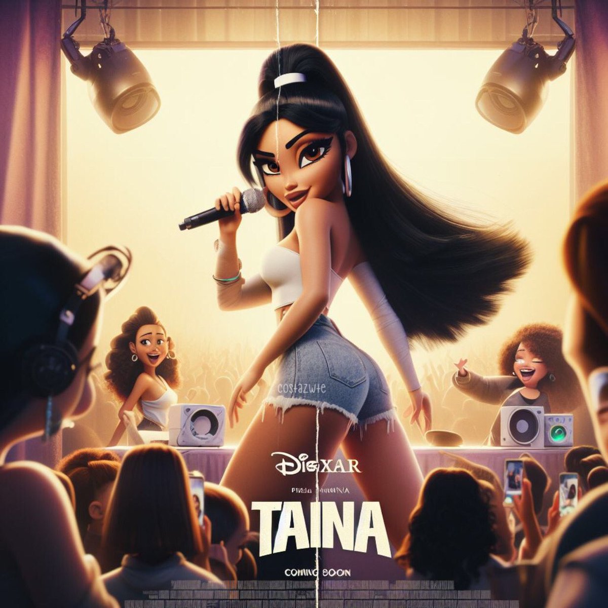 costazwte's tweet photo. Tainá Costa como personagem da Pixar, a thread; https://t.co/GFnjWqsVIf