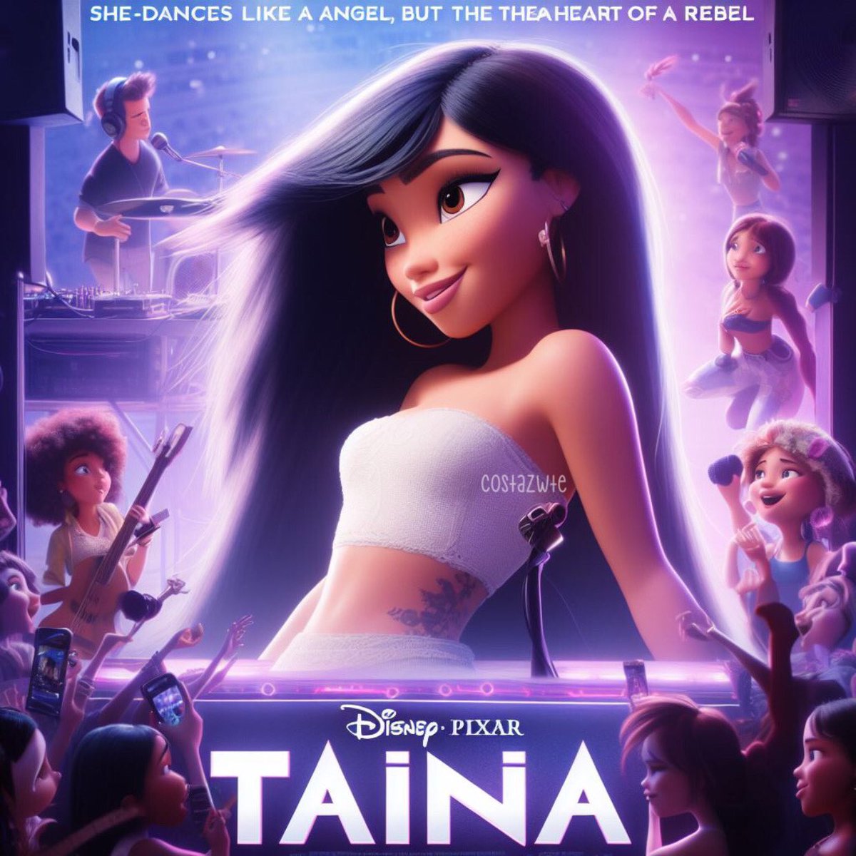 costazwte's tweet photo. Tainá Costa como personagem da Pixar, a thread; https://t.co/GFnjWqsVIf