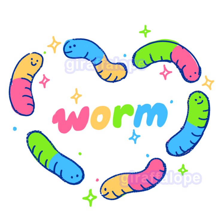 「Matching worm sh/rts maybe? 」|giraffalope ✨🐱✨のイラスト
