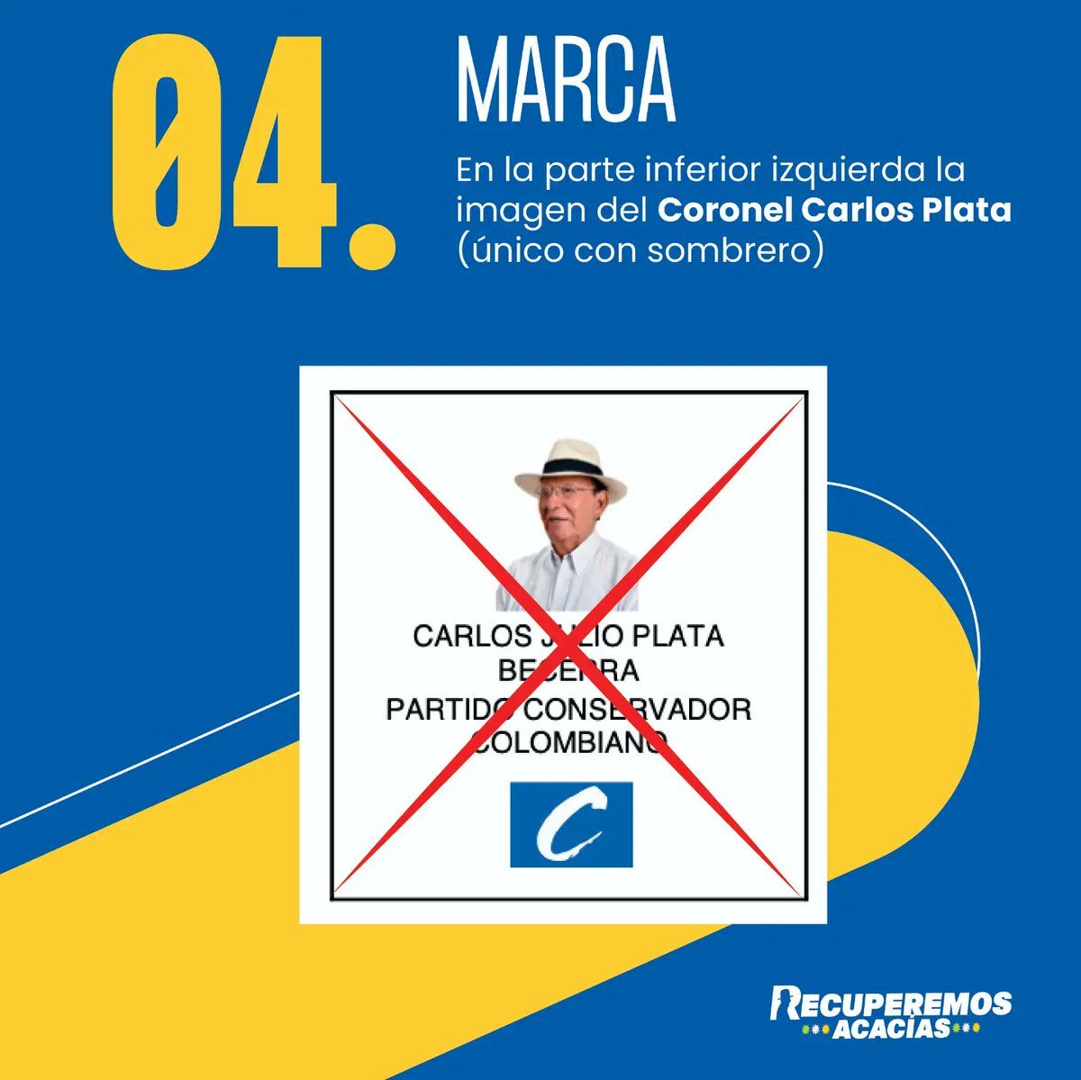 Coronel Carlos Plata tweet media