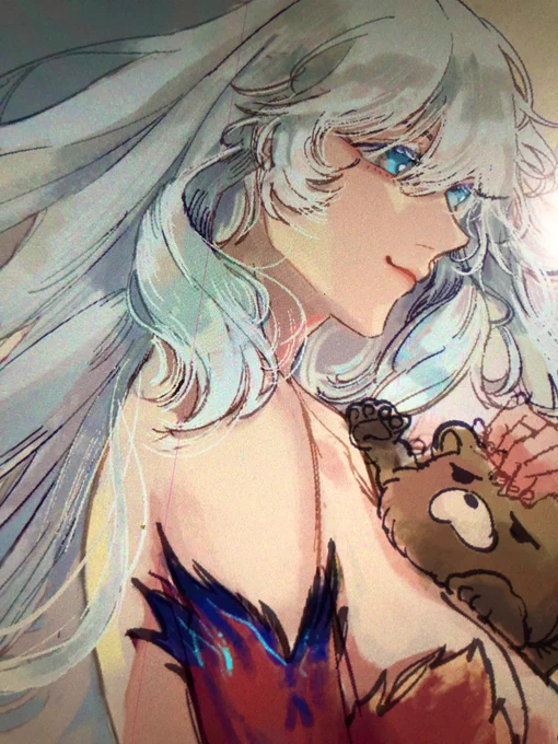 寝ると言いながら描いてしまうねおやすみ