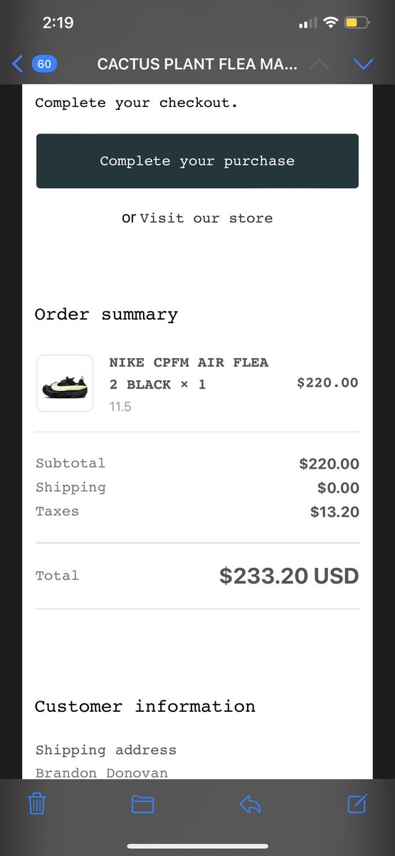 RaceForKicks's tweet photo. @SoleRetriever anyone want a 11.5 invoice? https://t.co/E4kBXcFneM