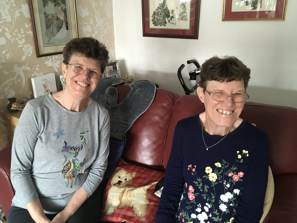 Happy #WorldMenopauseDay2023! Carol and Alison are identical twins but have had completely different experiences of the #Menopause. The #MenopauseMatters to women with learning disabilities too! #MakeMenopauseMatter