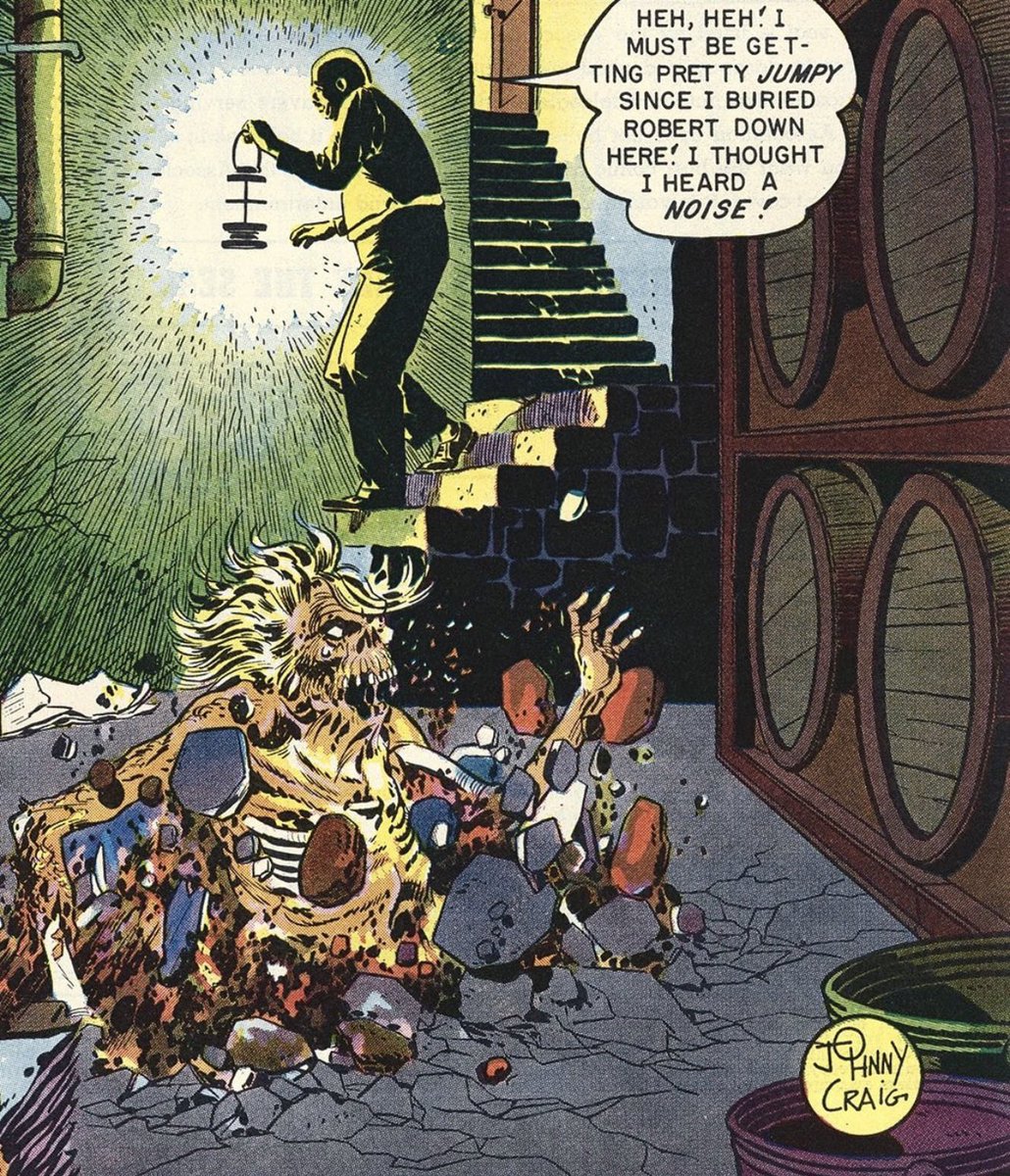 eccomics's tweet photo. Have you heard from Robert lately? 🧟

Art by Johnny Craig https://t.co/PFMLpp1DjH